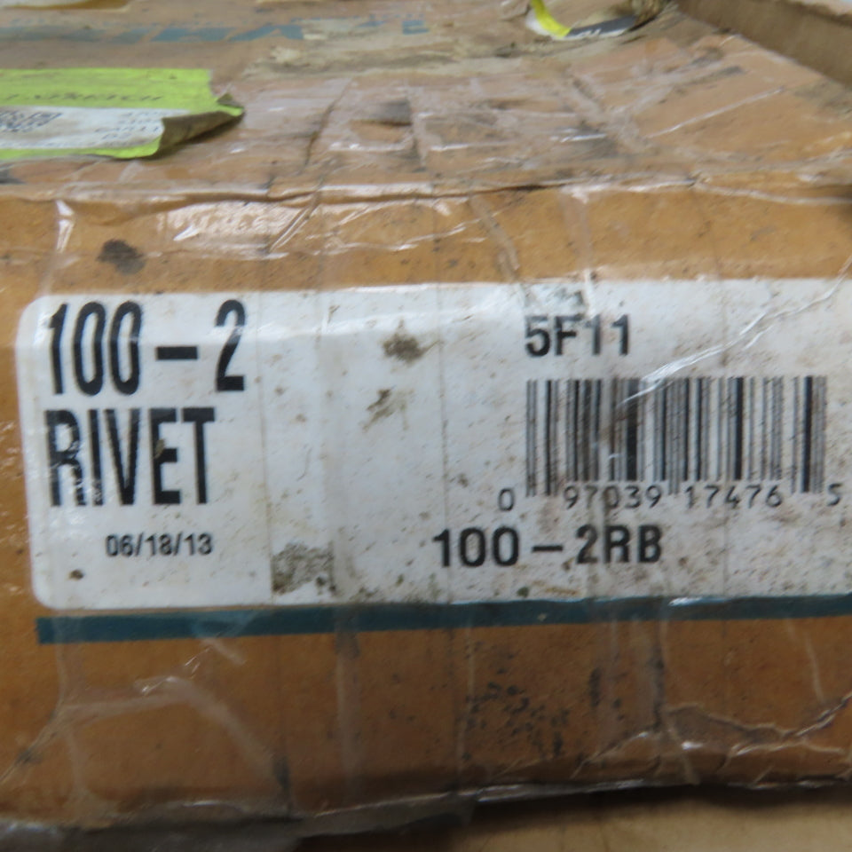 Tsubaki 100-2 ANSI 100 Double Strand Riveted Roller Chain 10'