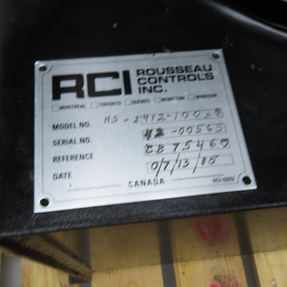 Rousseau HS-2412-10020 7.5HP Hydraulic Power Unit 230/460V 3Ph 1760RPM