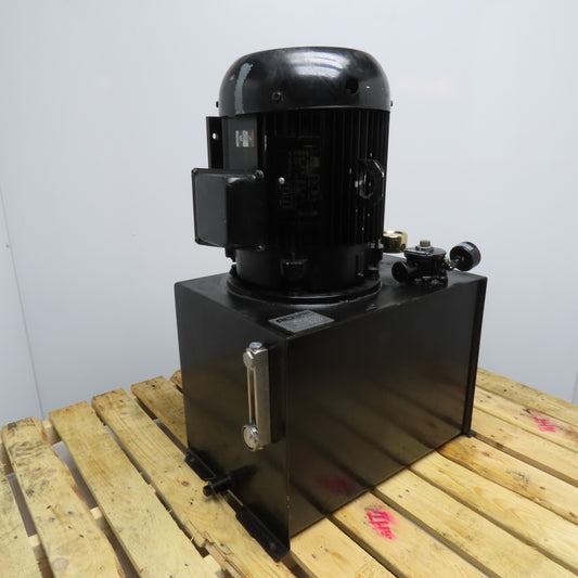 Rousseau HS-2412-10020 7.5HP Hydraulic Power Unit 230/460V 3Ph 1760RPM