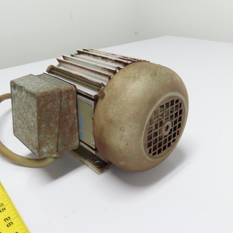 Hanning Elektro-Werke G7z42 Electric Motor 220V 60Hz 0.18kW 305RPM 3Ph