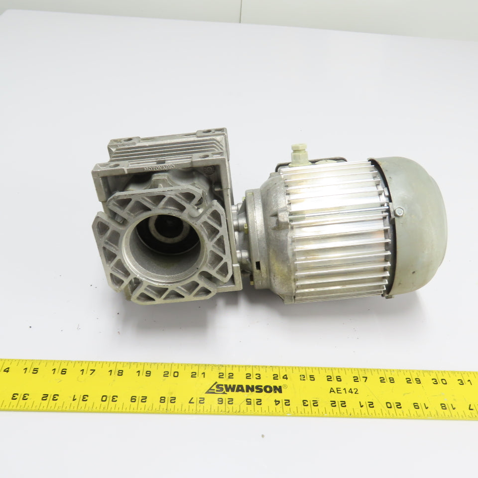 Lenze GSN05-1NHAN 7KB4-999H 0.25kW 60:1 Angle Gear Motor 230/460V 3Ph 0.93"Shaft