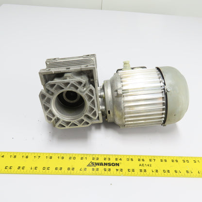 Lenze GSN05-1NHAN 7KB4-999H 0.25kW 60:1 Angle Gear Motor 230/460V 3Ph 0.93"Shaft
