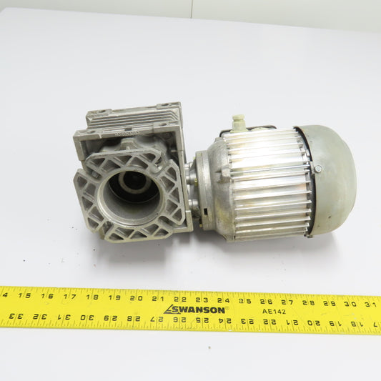 Lenze GSN05-1NHAN 7KB4-999H 0.25kW 60:1 Angle Gear Motor 230/460V 3Ph 0.93"Shaft