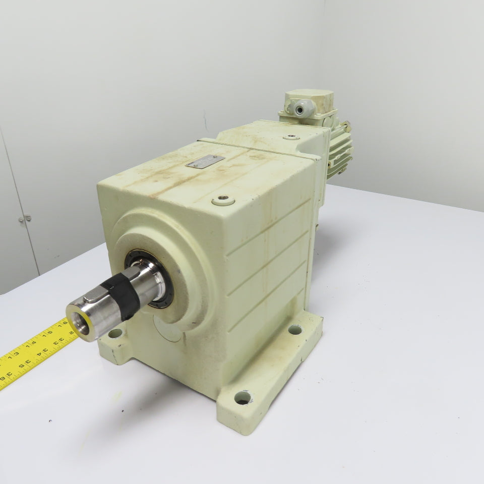 Lenze GST07-3M VBR 063C42 In-Line Gear Motor 0.31kW 230/480V 326.333:1 Ratio
