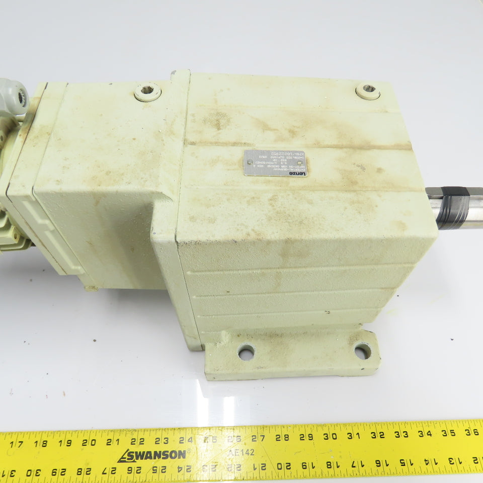 Lenze GST07-3M VBR 063C42 In-Line Gear Motor 0.31kW 230/480V 326.333:1 Ratio