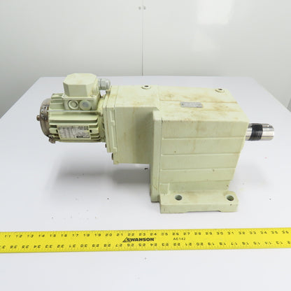 Lenze GST07-3M VBR 063C42 In-Line Gear Motor 0.31kW 230/480V 326.333:1 Ratio