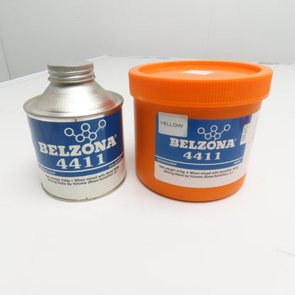 Belzona 4411 Base Solidifier 2 Part Granogrip Compound Yellow Untraceable Batch