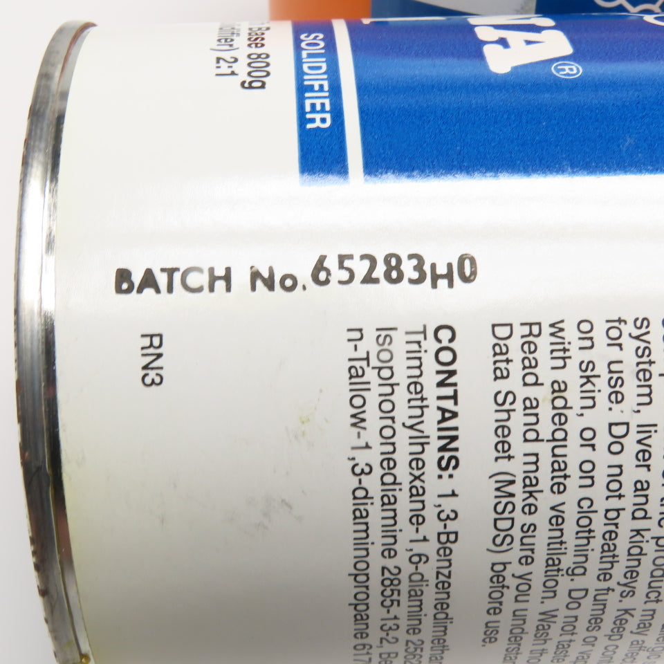 Belzona 4411 Base Solidifier 2 Part Granogrip Compound Yellow Untraceable Batch