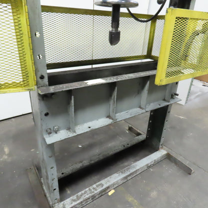 Dake 75PA 75-Ton Hand Operated Air Powered Hydraulic H-Frame Press 4.5"RamTravel