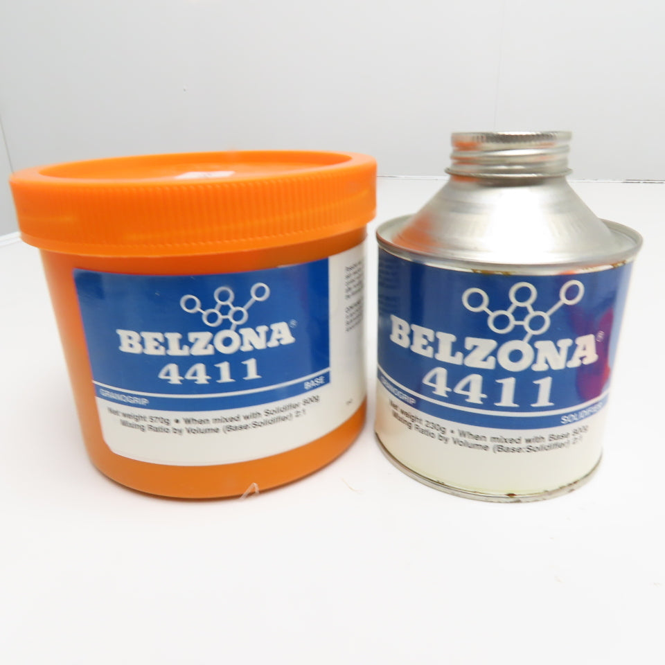 Belzona 4411 Base Solidifier 2 Part Granogrip Compound Gray Untraceable Batch