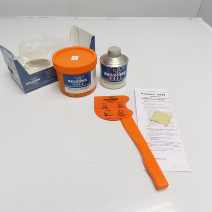 Belzona 4411 Base Solidifier 2 Part Granogrip Compound Gray Untraceable Batch