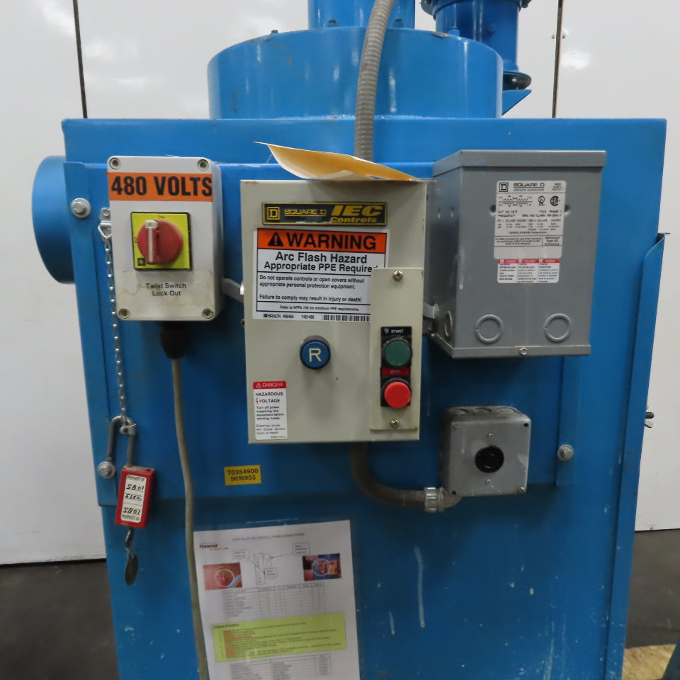 Maxi-Blast 3630PD 36"x30" Plastic Media Cleaner Pressure Blast Cabinet w/ Filter
