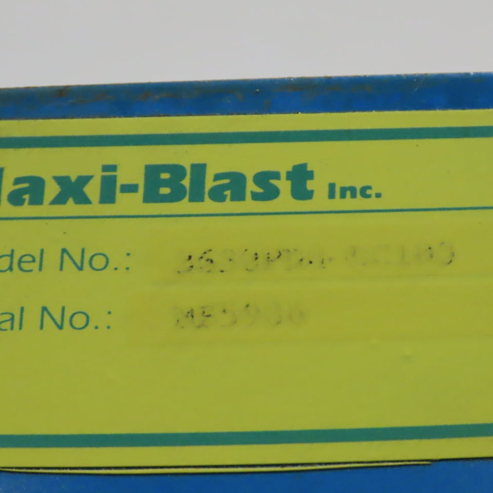 Maxi-Blast 3630PD 36"x30" Plastic Media Cleaner Pressure Blast Cabinet w/ Filter