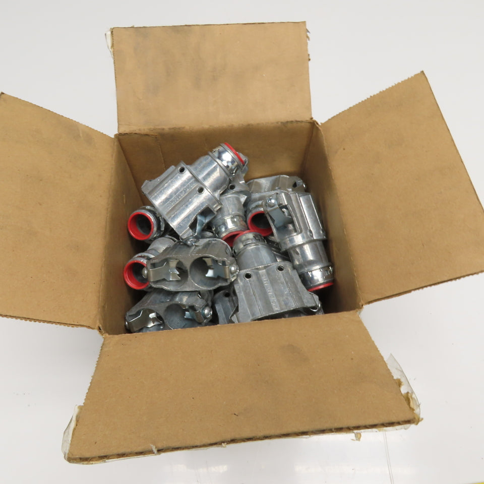 Arlington 505010AST 3/4" K.O. Snap 2 IT Duplex Connector Lot of 25