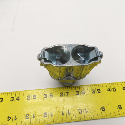 Arlington 505010AST 3/4" K.O. Snap 2 IT Duplex Connector Lot of 25