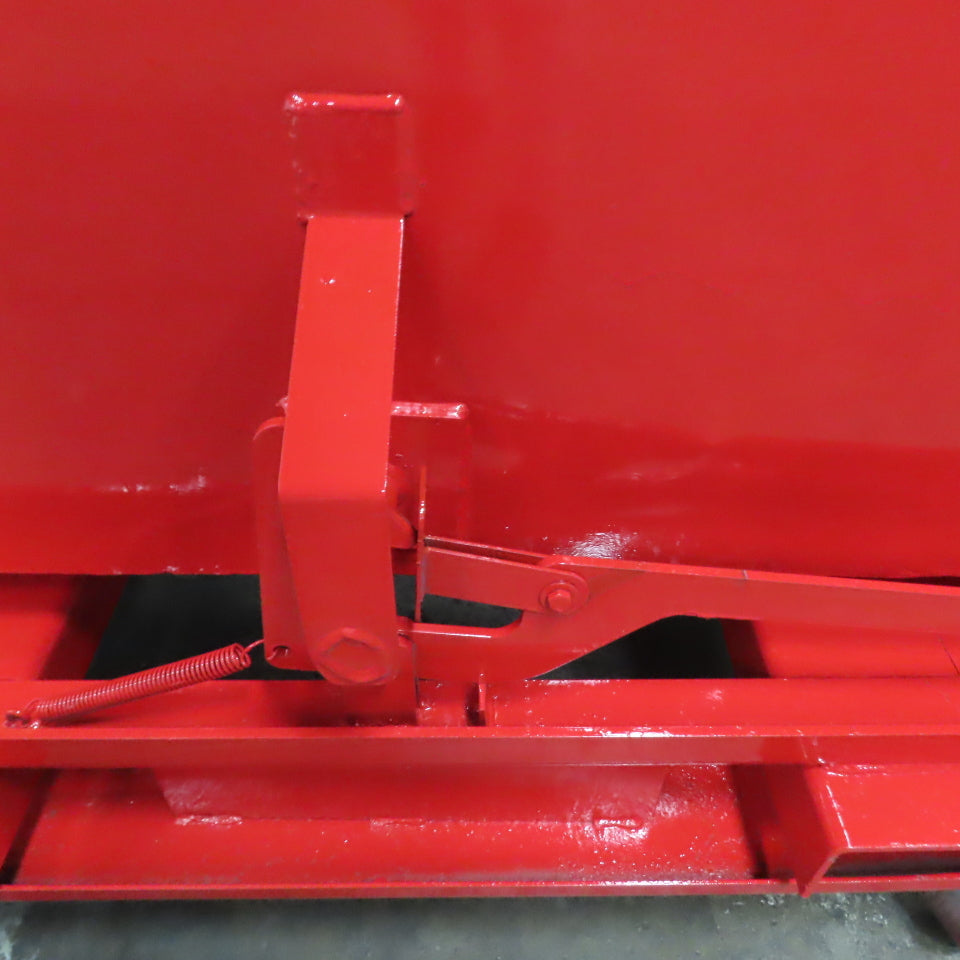 1-1/2 Cu Yard Self Dumping Trash Scrap Hopper 53" x 60" x 31" Inside