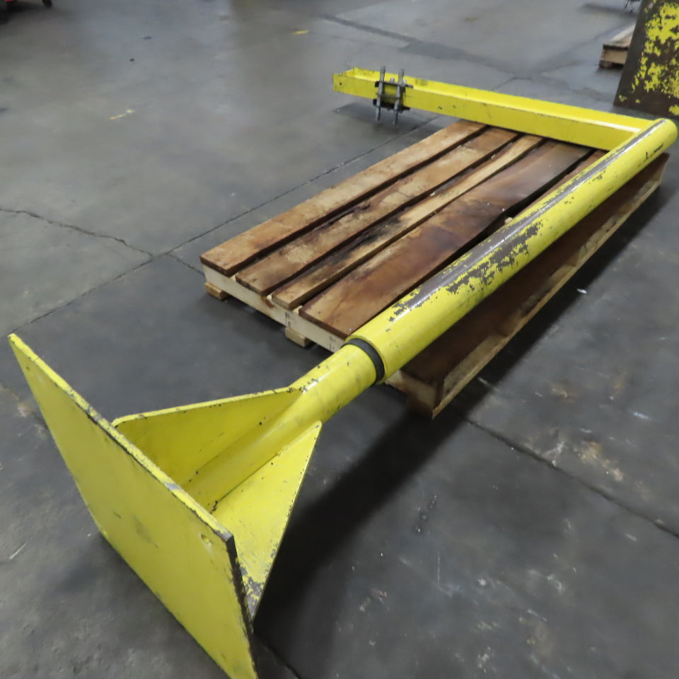 1/4 Ton Free Standing Jib Crane 75" Swing 68" Travel 101" Under Beam