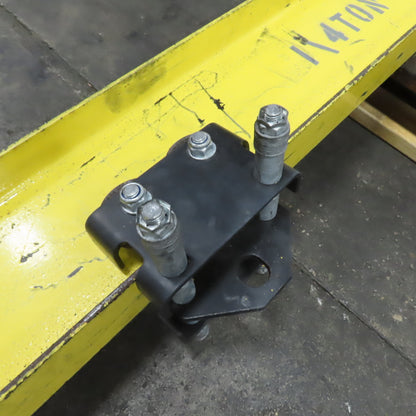 1/4 Ton Free Standing Jib Crane 75" Swing 68" Travel 101" Under Beam