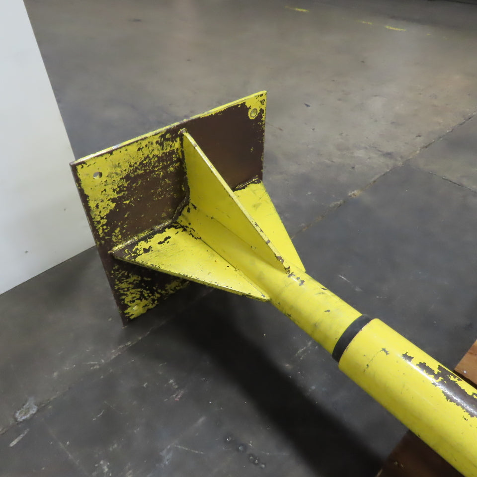 1/4 Ton Free Standing Jib Crane 75" Swing 68" Travel 101" Under Beam