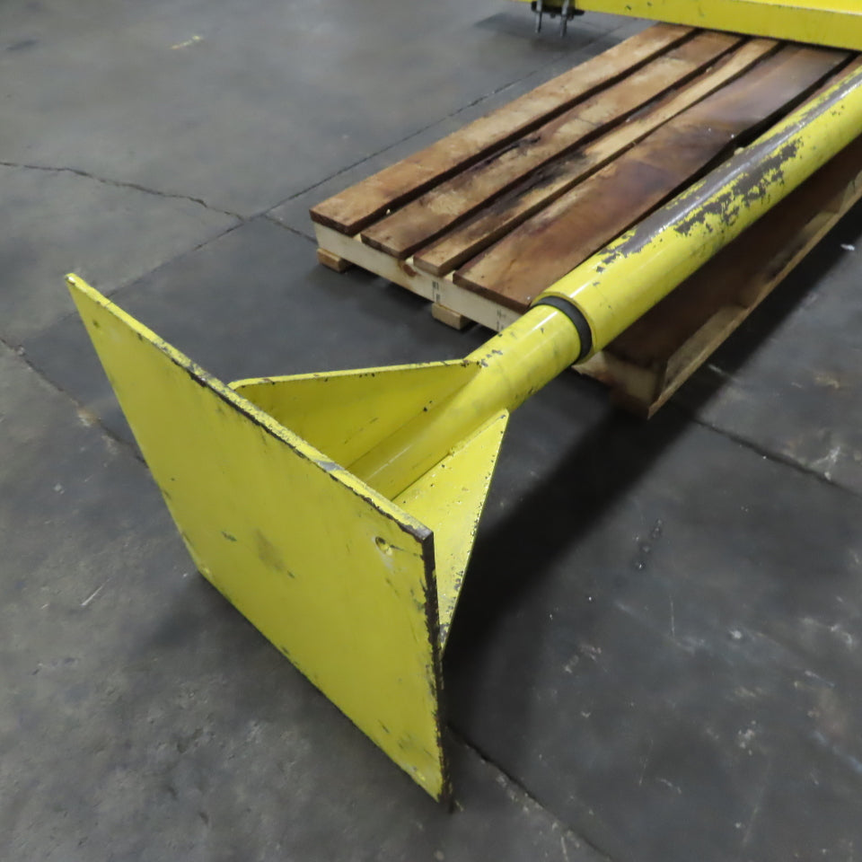 1/4 Ton Free Standing Jib Crane 75" Swing 68" Travel 101" Under Beam