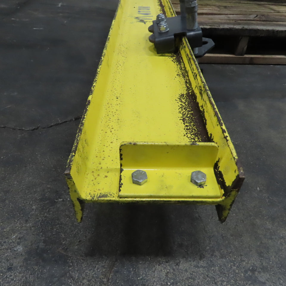 1/4 Ton Free Standing Jib Crane 75" Swing 68" Travel 101" Under Beam