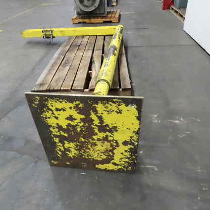 1/4 Ton Free Standing Jib Crane 75" Swing 68" Travel 101" Under Beam
