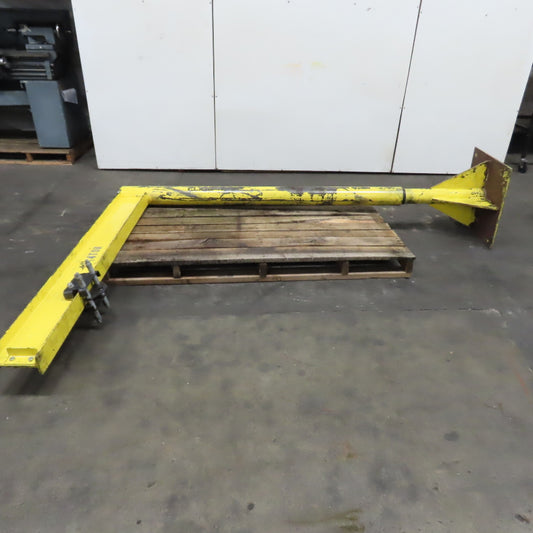1/4 Ton Free Standing Jib Crane 75" Swing 68" Travel 101" Under Beam