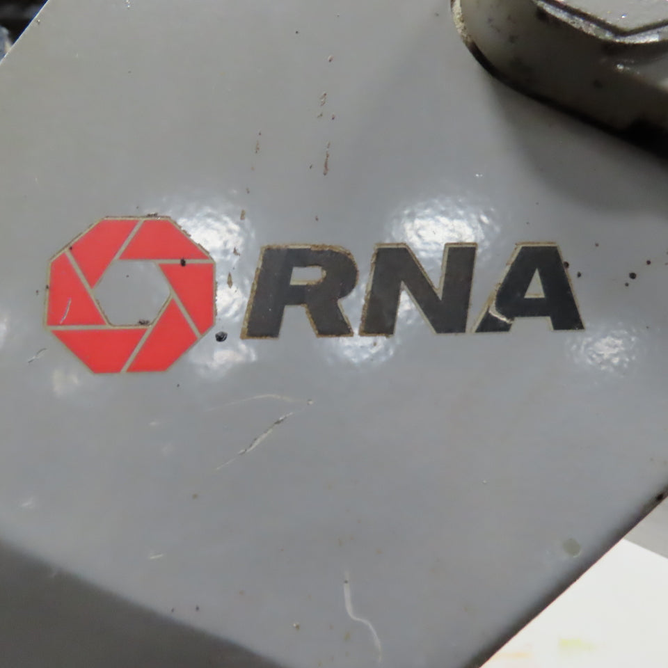 RNA 102" x 9" Incline Cleated Belt Conveyor 230/400V 3Ph 59" Discharge 6.5FPM