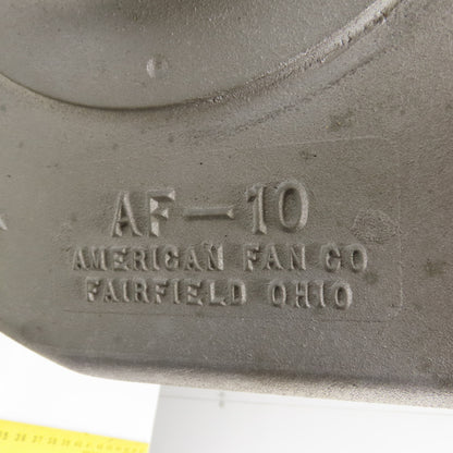 American Fan Co. AF-10-R10527-6 1.5HP Centrifugal Blower 230/460V 3Ph 3600RPM
