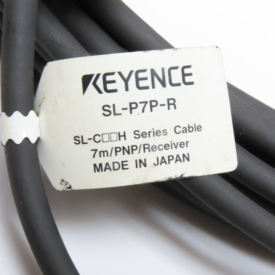 Keyence SL-P7P-R PNP Receiver Safety Light Curtain Cable 7m