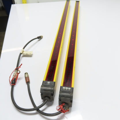 STI MS4800S-30-0920-X Transmitter MS4800S-300920-R-SC1 Receiver Light CurtainSet