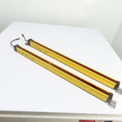 STI MS4800S-30-0920-X Transmitter MS4800S-300920-R-SC1 Receiver Light CurtainSet