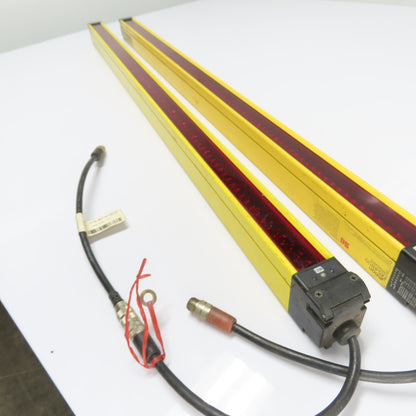 STI MS4800S-30-0920-X Transmitter MS4800S-300920-R-SC1 Receiver Light CurtainSet