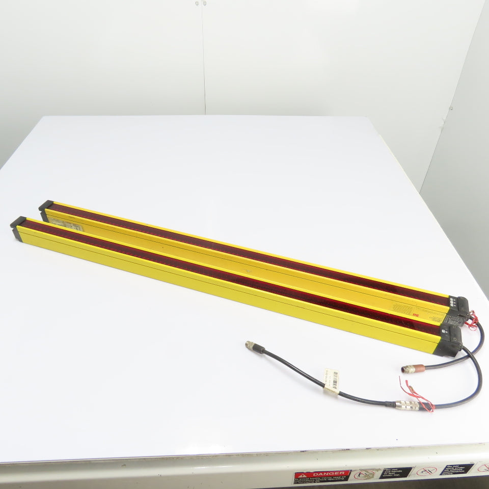 STI MS4800S-30-0920-X Transmitter MS4800S-300920-R-SC1 Receiver Light CurtainSet