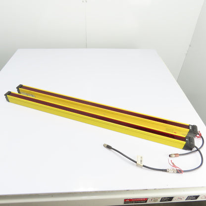 STI MS4800S-30-0920-X Transmitter MS4800S-300920-R-SC1 Receiver Light CurtainSet