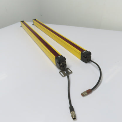 Omron MS4800S-20-0760-X Transmitter MS4800S-20-0760-R Receiver Light Curtain Set