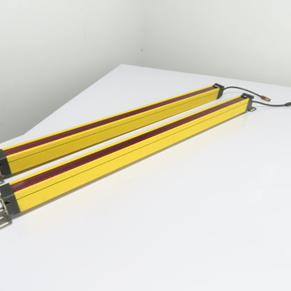 Omron MS4800S-20-0760-X Transmitter MS4800S-20-0760-R Receiver Light Curtain Set