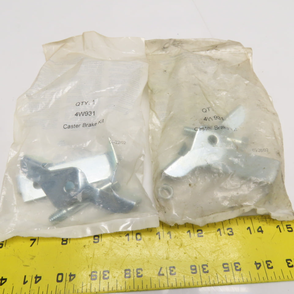 Grainger 4W931 Caster Brake Kit Lot Of 2