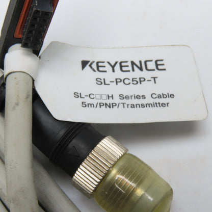 Keyence SL-PC5P-T PNP Transmitter Safety Light Curtain Cable 5m