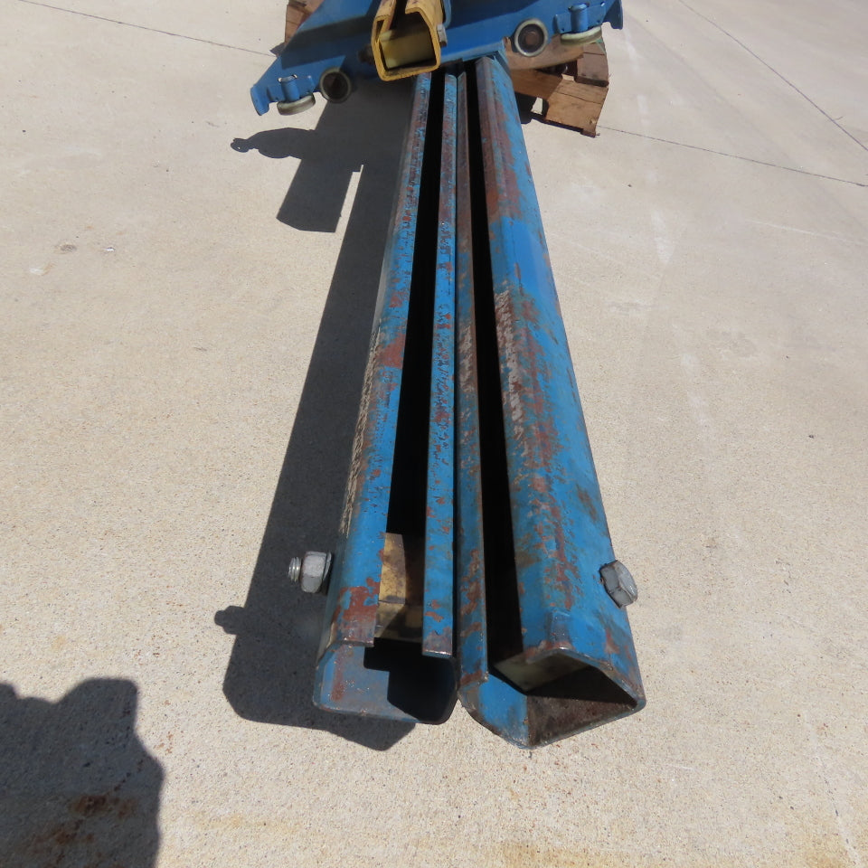 Gorbel 500lb Capacity Ceiling Mounted Bridge Crane 8' Travel 11' Runway