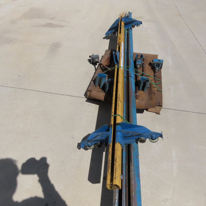 Gorbel 500lb Capacity Ceiling Mounted Bridge Crane 8' Travel 11' Runway