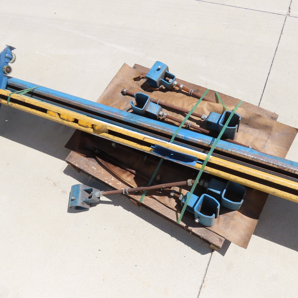 Gorbel 500lb Capacity Ceiling Mounted Bridge Crane 8' Travel 11' Runway