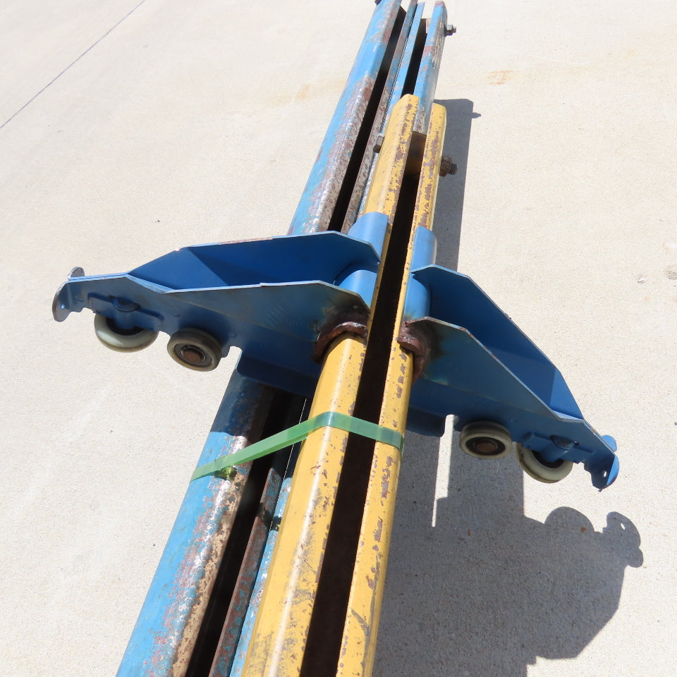 Gorbel 500lb Capacity Ceiling Mounted Bridge Crane 8' Travel 11' Runway