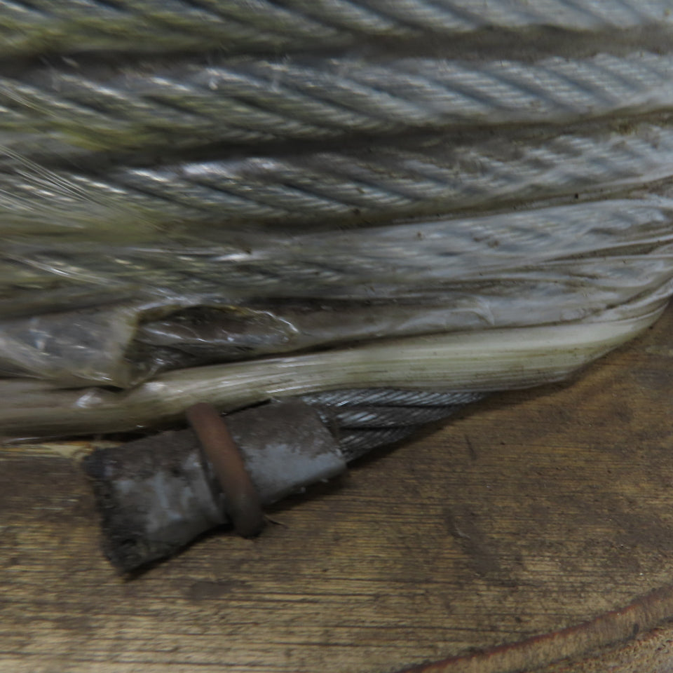 8P 13mm Wire Rope Left Hand Wound 157' Long