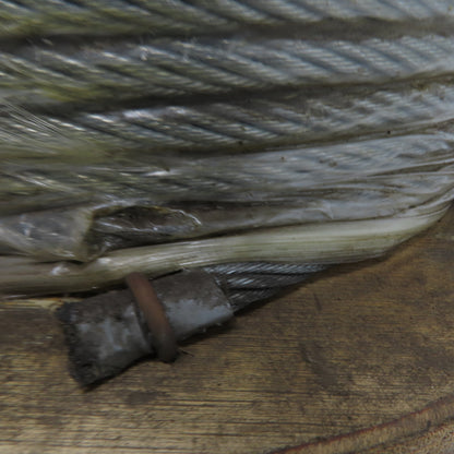 8P 13mm Wire Rope Left Hand Wound 157' Long
