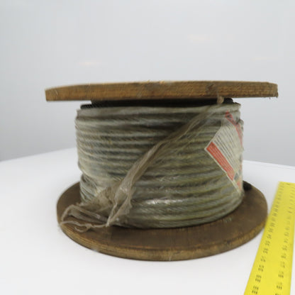 8P 13mm Wire Rope Left Hand Wound 157' Long