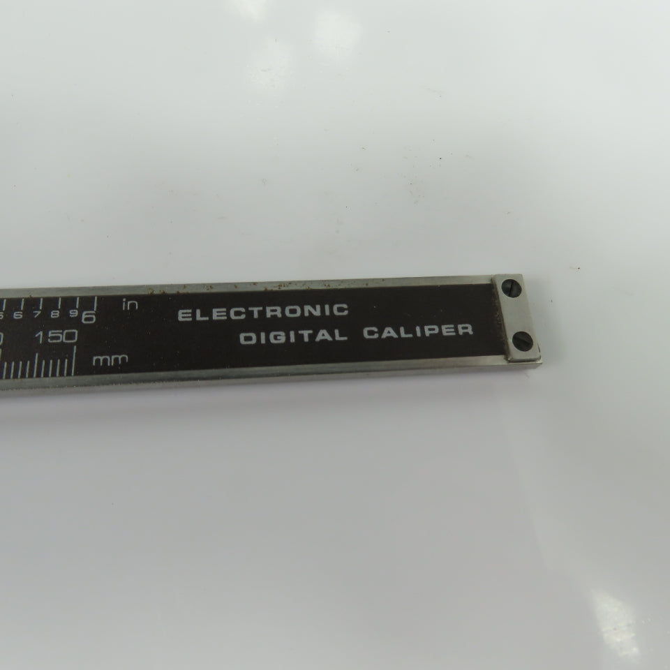 Electronic Digital Caliper 150mm 6" Stainless Steel W/ Case
