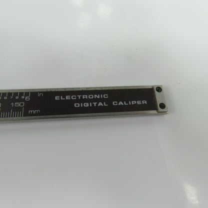 Electronic Digital Caliper 150mm 6" Stainless Steel W/ Case