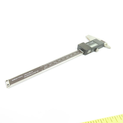 Electronic Digital Caliper 150mm 6" Stainless Steel W/ Case