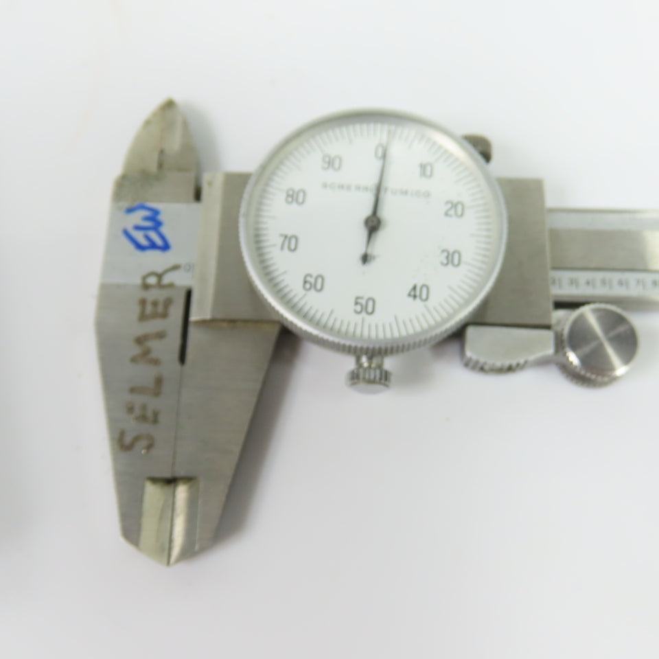 Mitutoyo 6" Dial Caliper .001" Stainless Hardened W/ Case